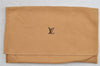 Authentic Louis Vuitton Dust Bag 10 Set Cotton Beige 11.8x7.5x0.2 LV 3602J