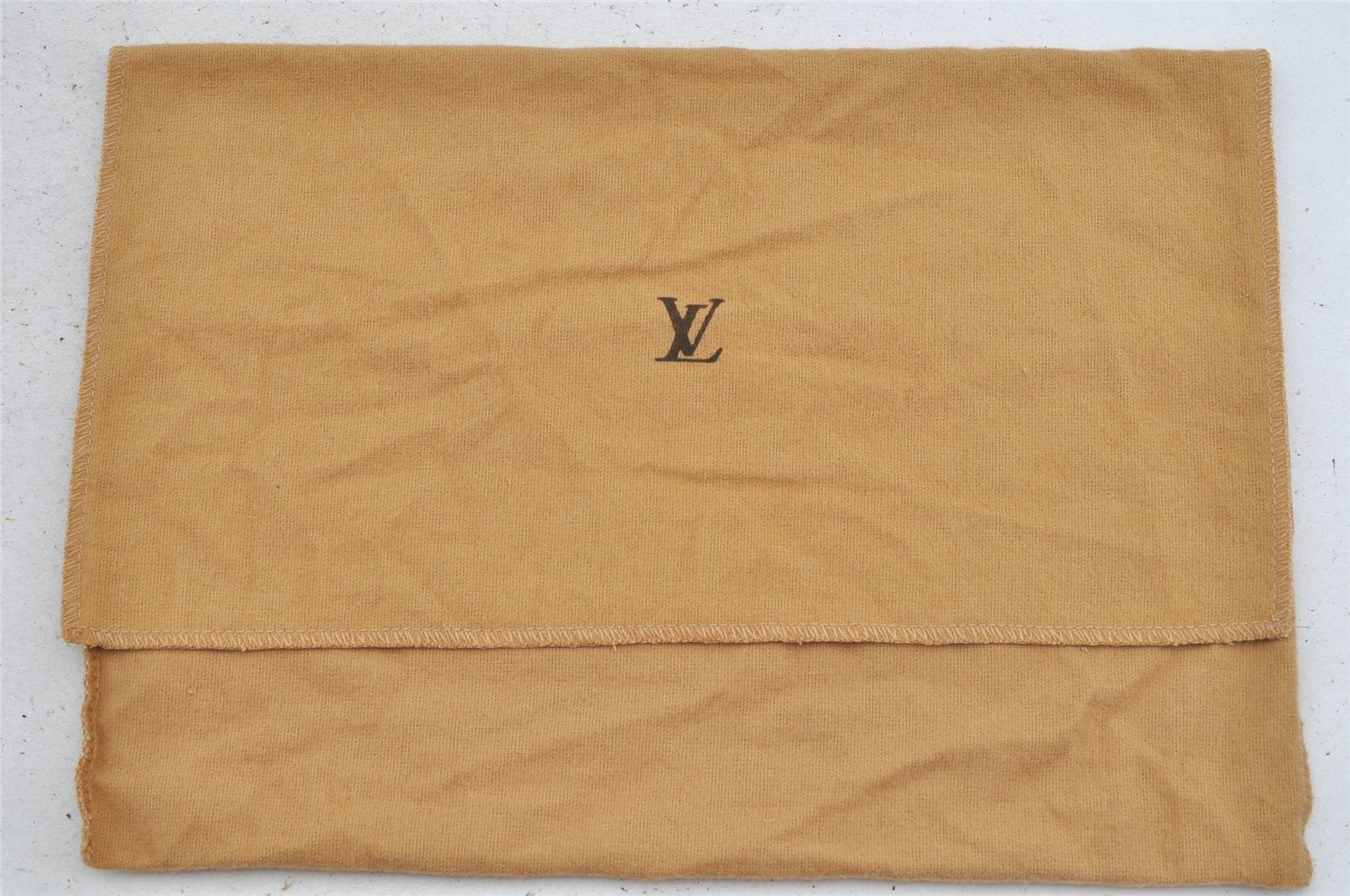 Authentic Louis Vuitton Dust Bag 10 Set Cotton Beige 11.8x7.5x0.2 LV 3602J
