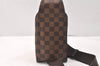 Authentic Louis Vuitton Damier Geronimos Waist Body Bag N51994 LV 3602K