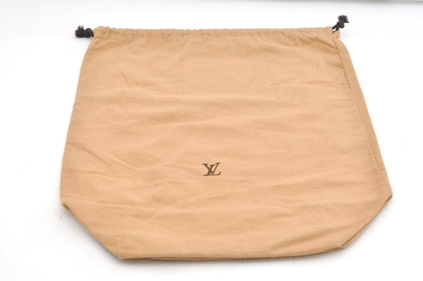 Authentic Louis Vuitton Dust Bag 10 Set Cotton Beige 16.9x19.3x6.3 LV 3603J
