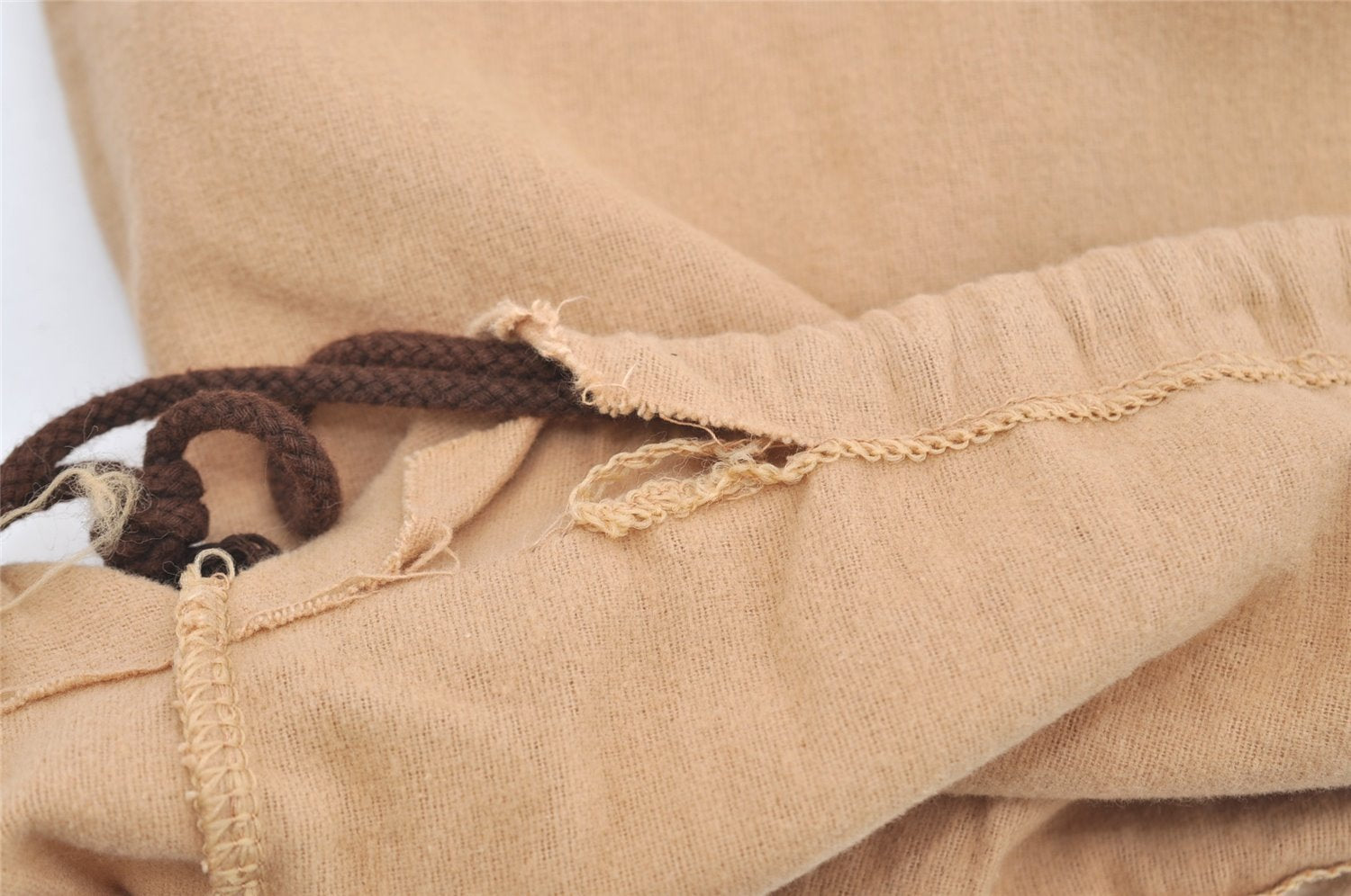 Authentic Louis Vuitton Dust Bag 10 Set Cotton Beige 16.9x19.3x6.3 LV 3603J