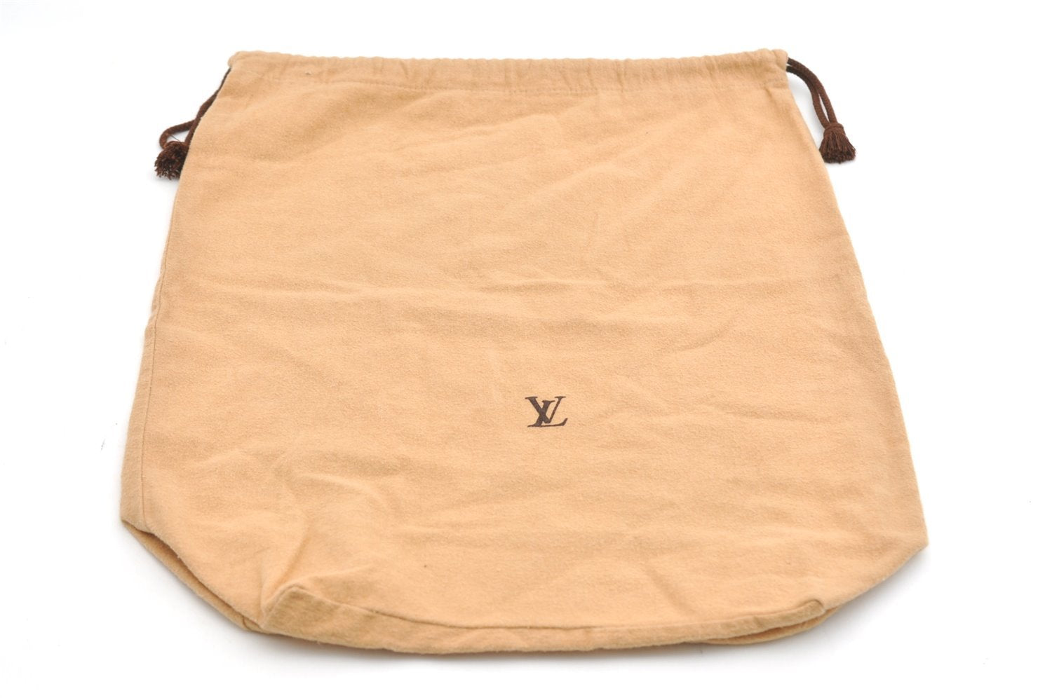Authentic Louis Vuitton Dust Bag 10 Set Cotton Beige 16.9x19.3x6.3 LV 3603J