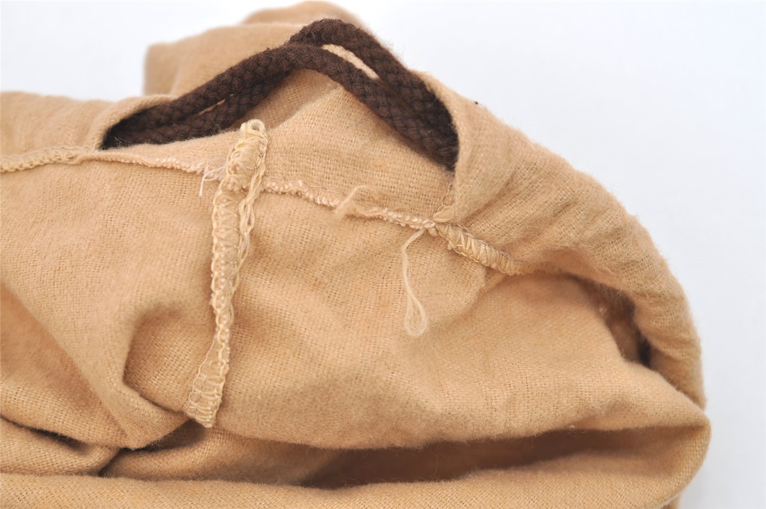 Authentic Louis Vuitton Dust Bag 10 Set Cotton Beige 16.9x19.3x6.3 LV 3603J