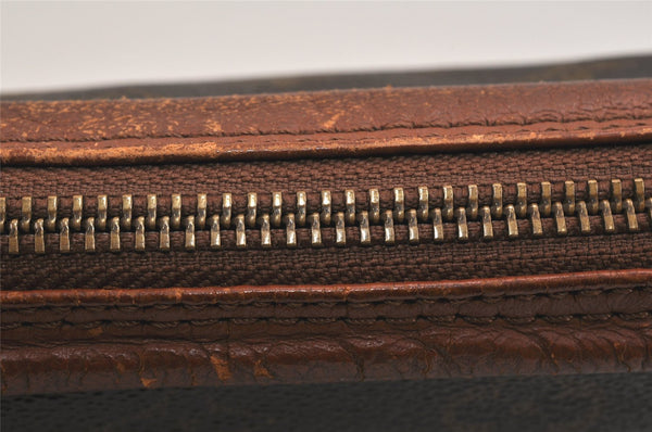 Authentic Louis Vuitton Monogram Pochette Sport Clutch Hand Bag Old Model 3603K