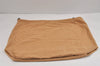 Authentic Louis Vuitton Dust Bag 10 Set Cotton Beige 17.3x19.3x7.1 LV 3604J