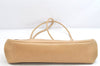 Authentic GUCCI Vintage Shoulder Hand Bag Purse Leather 92725 Beige Junk 3604K