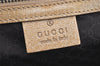 Authentic GUCCI Vintage Shoulder Hand Bag Purse Leather 92725 Beige Junk 3604K