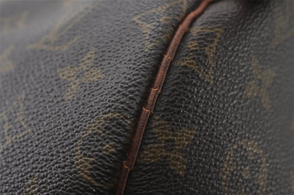 Authentic Louis Vuitton Monogram Keepall 55 Travel Boston Bag M41424 LV 3605I
