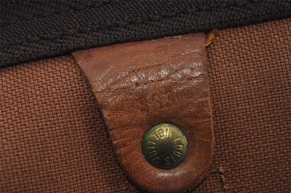 Authentic Louis Vuitton Monogram Keepall 55 Travel Boston Bag M41424 LV 3605I