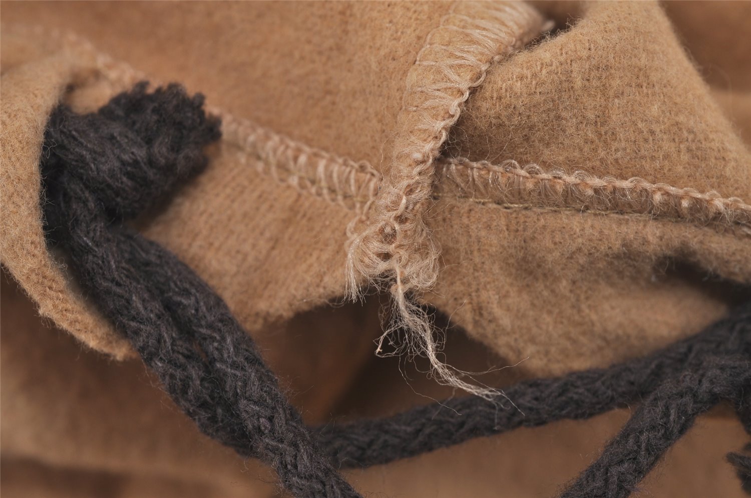 Authentic Louis Vuitton Dust Bag 10 Set Cotton Beige 23.4x18.9x7.1 LV 3605J