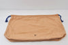 Authentic Louis Vuitton Dust Bag 10 Set Cotton Beige 23.4x18.9x7.1 LV 3605J