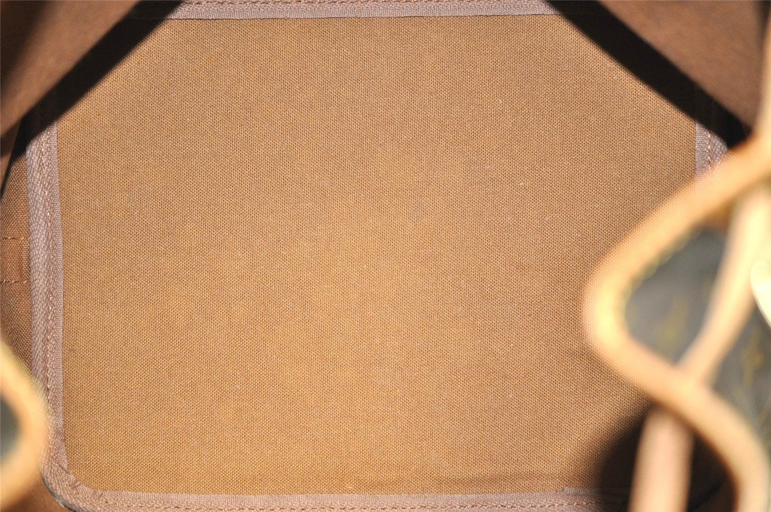 Authentic Louis Vuitton Monogram Petit Noe M42226 Shoulder Drawstring Bag 3606I