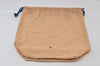 Authentic Louis Vuitton Dust Bag 10 Set Cotton Beige 16.5x20.5x7.1 LV 3606J