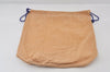 Authentic Louis Vuitton Dust Bag 10 Set Cotton Beige 16.5x20.5x7.1 LV 3606J