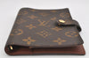 Authentic Louis Vuitton Monogram Agenda PM Notebook Cover R20005 LV 3609K
