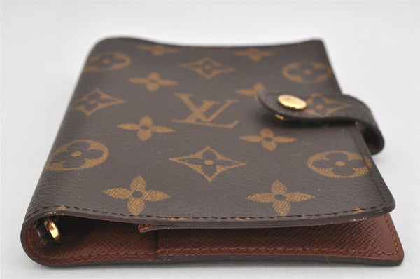 Authentic Louis Vuitton Monogram Agenda PM Notebook Cover R20005 LV 3609K