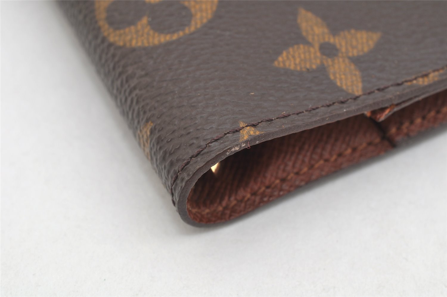 Authentic Louis Vuitton Monogram Agenda PM Notebook Cover R20005 LV 3609K