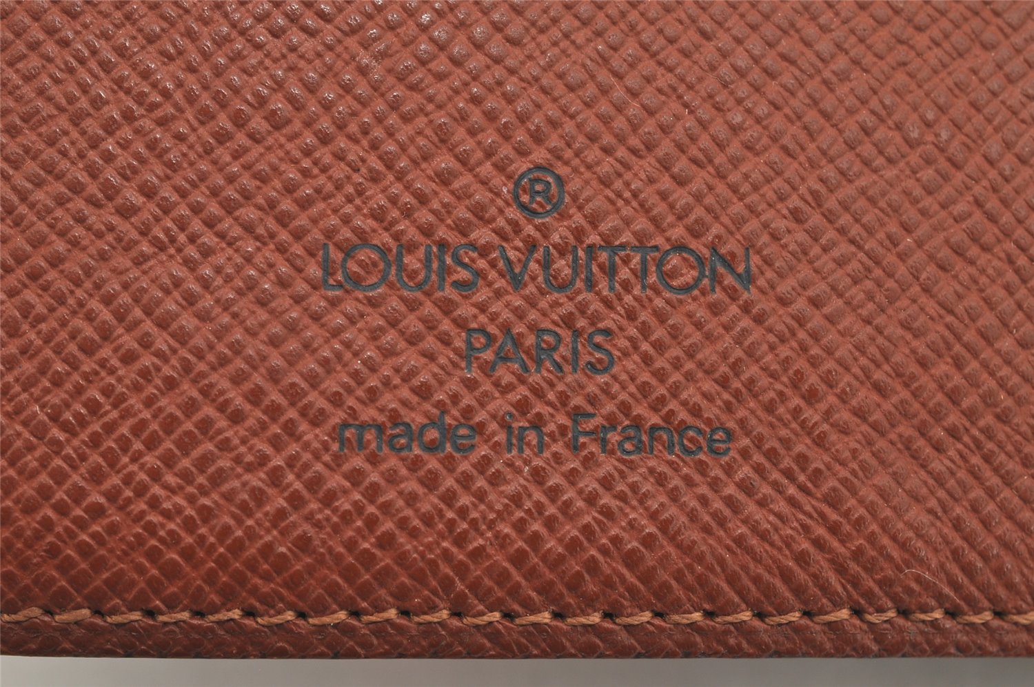 Authentic Louis Vuitton Monogram Agenda PM Notebook Cover R20005 LV 3609K
