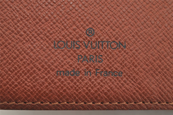 Authentic Louis Vuitton Monogram Agenda PM Notebook Cover R20005 LV 3609K