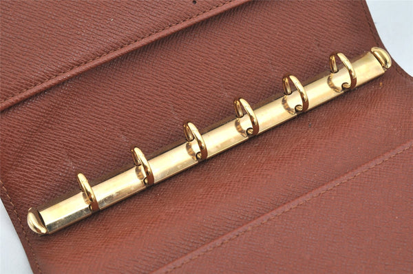 Authentic Louis Vuitton Monogram Agenda PM Notebook Cover R20005 LV 3609K