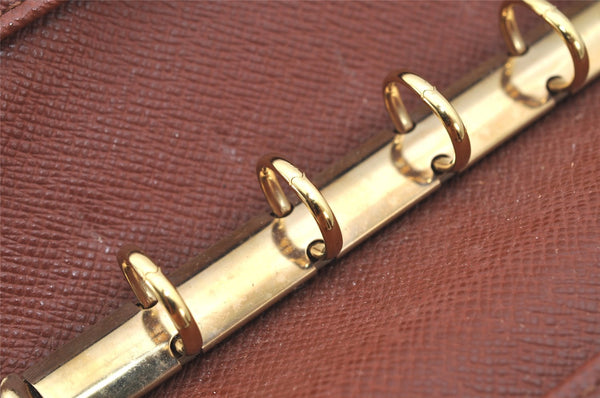 Authentic Louis Vuitton Monogram Agenda PM Notebook Cover R20005 LV 3609K