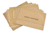 Authentic Louis Vuitton Dust Bag 10 Set Cotton Beige 14.6x10.2x0.2 LV 3611J