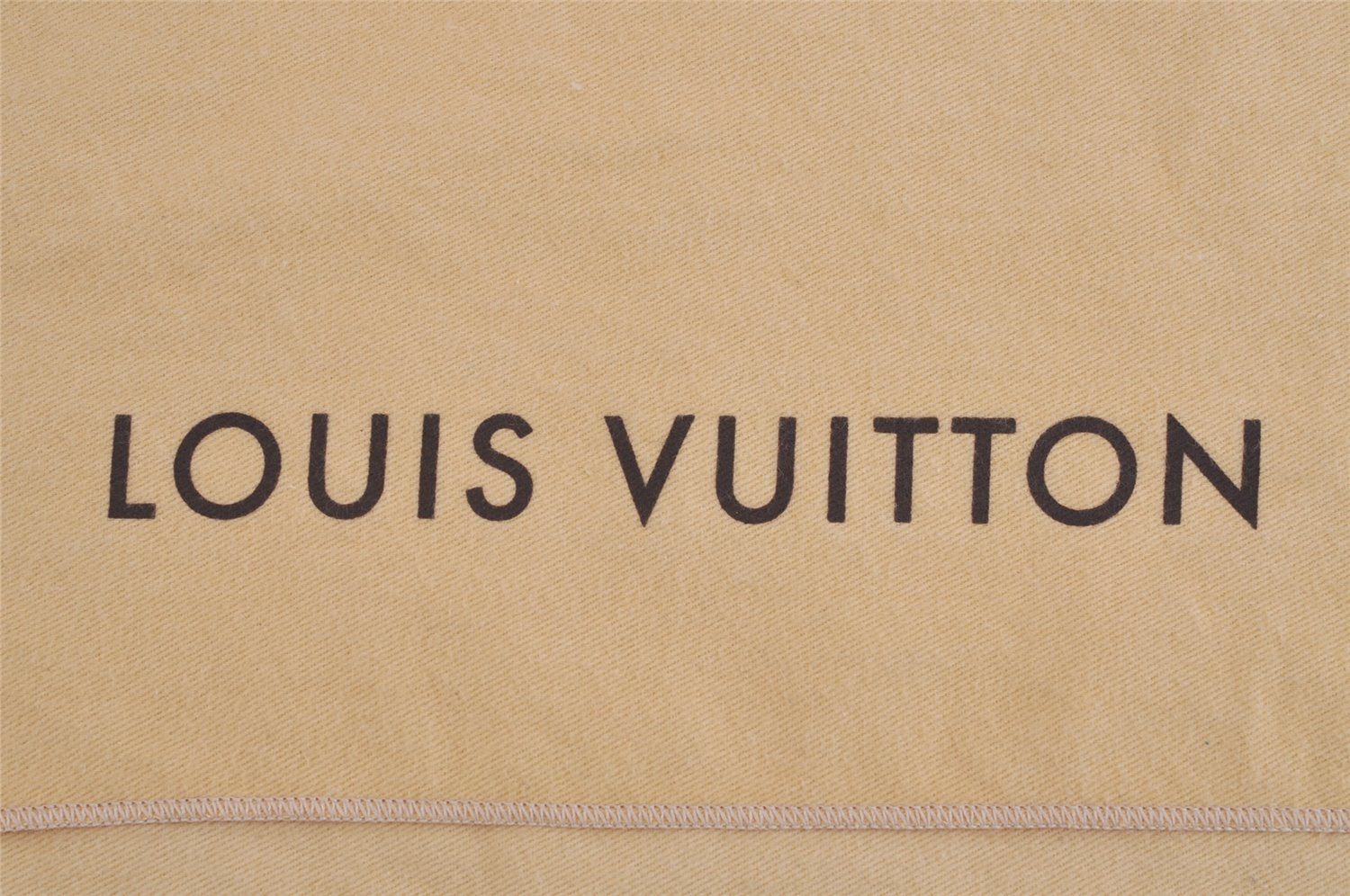 Authentic Louis Vuitton Dust Bag 10 Set Cotton Beige 14.6x10.2x0.2 LV 3611J