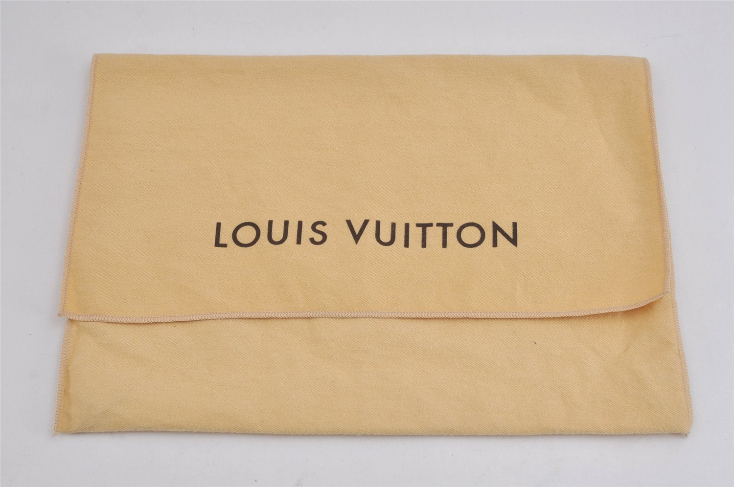 Authentic Louis Vuitton Dust Bag 10 Set Cotton Beige 14.6x10.2x0.2 LV 3611J