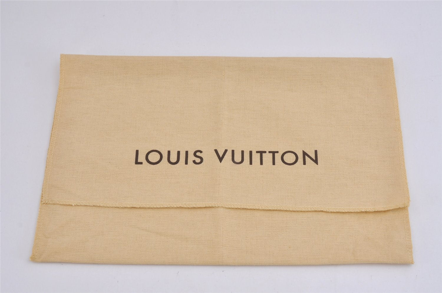 Authentic Louis Vuitton Dust Bag 10 Set Cotton Beige 14.6x10.2x0.2 LV 3611J