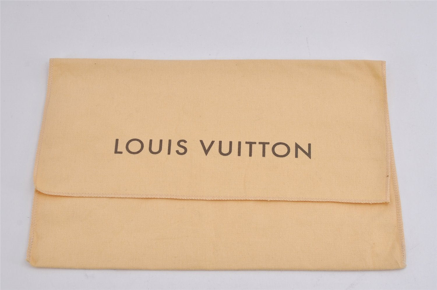 Authentic Louis Vuitton Dust Bag 10 Set Cotton Beige 14.6x10.2x0.2 LV 3611J