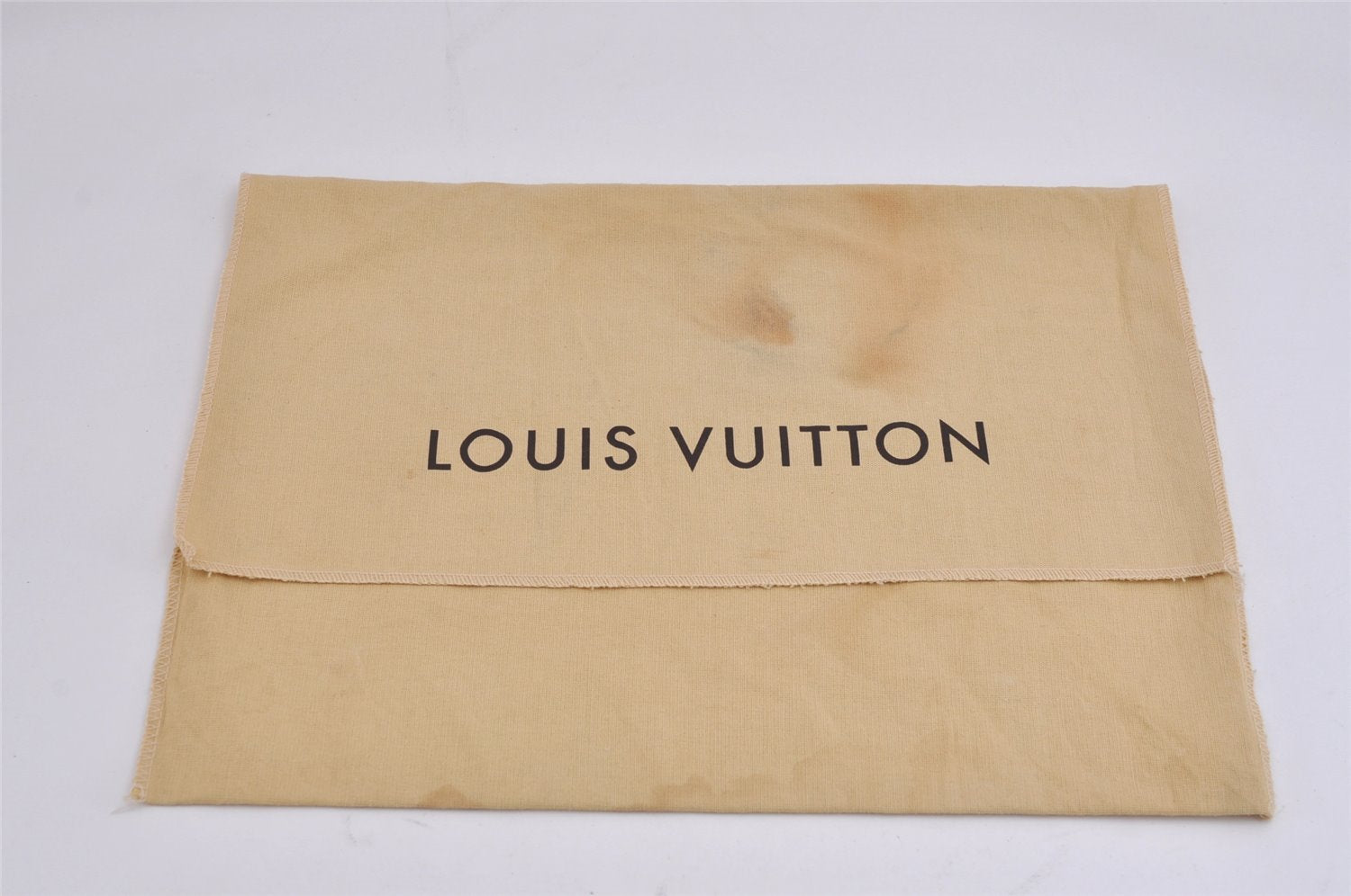 Authentic Louis Vuitton Dust Bag 10 Set Cotton Beige 14.6x10.2x0.2 LV 3611J