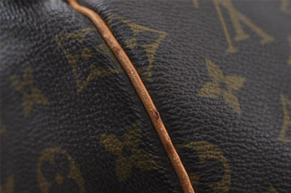 Authentic Louis Vuitton Monogram Keepall 55 Travel Boston Bag M41424 LV 3612I