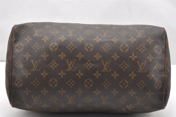 Authentic Louis Vuitton Monogram Speedy 35 Hand Boston Bag Old Model LV 3613K