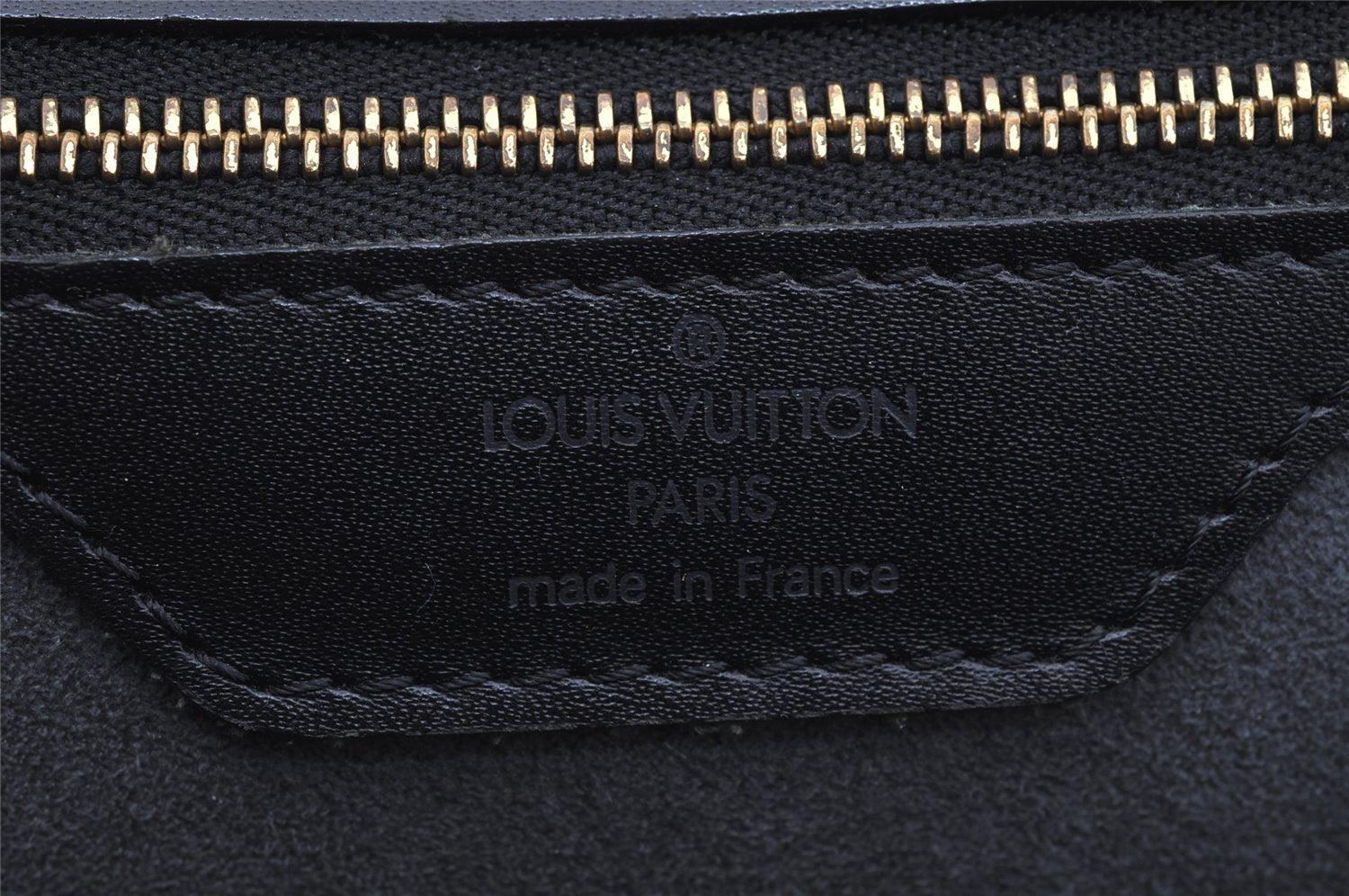 Auth Louis Vuitton Epi Saint Jacques Shopping Shoulder Bag Black M52262 LV 3614I