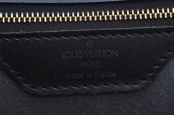 Auth Louis Vuitton Epi Saint Jacques Shopping Shoulder Bag Black M52262 LV 3614I