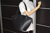 Auth Louis Vuitton Epi Saint Jacques Shopping Shoulder Bag Black M52262 LV 3614I