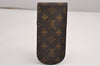 Authentic Louis Vuitton Monogram Etui Lunette Rabat Glasses Case M62970 LV 3614J