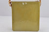 Auth Louis Vuitton Monogram Vernis Mott Shoulder Hand Bag Yellow M91030 LV 3614K
