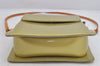 Auth Louis Vuitton Monogram Vernis Mott Shoulder Hand Bag Yellow M91030 LV 3614K