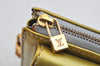 Auth Louis Vuitton Monogram Vernis Mott Shoulder Hand Bag Yellow M91030 LV 3614K