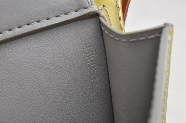 Auth Louis Vuitton Monogram Vernis Mott Shoulder Hand Bag Yellow M91030 LV 3614K