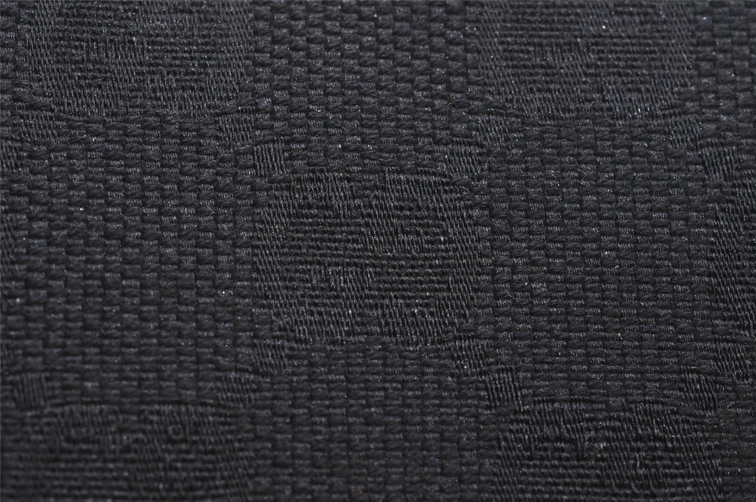 Authentic GUCCI Notebook Cover Purse GG Canvas Leather 115240 Black 3615J