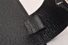 Authentic GUCCI Notebook Cover Purse GG Canvas Leather 115240 Black 3615J
