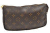 Authentic Louis Vuitton Monogram Pochette Accessoires Pouch M51980 LV 3615K