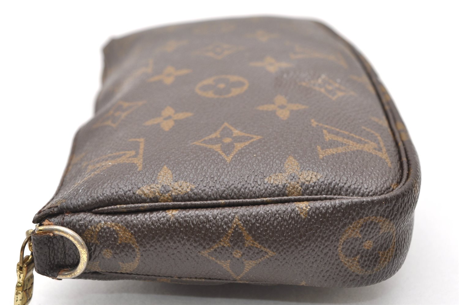 Authentic Louis Vuitton Monogram Pochette Accessoires Pouch M51980 LV 3615K