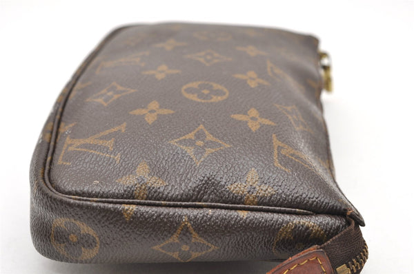 Authentic Louis Vuitton Monogram Pochette Accessoires Pouch M51980 LV 3615K