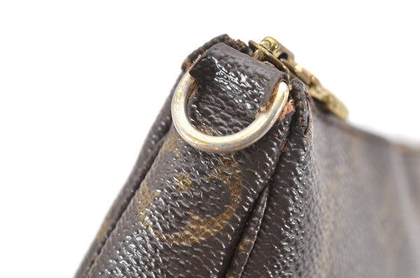 Authentic Louis Vuitton Monogram Pochette Accessoires Pouch M51980 LV 3615K