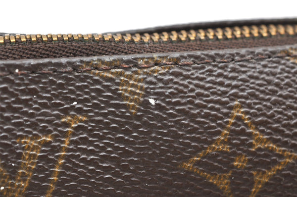 Authentic Louis Vuitton Monogram Pochette Accessoires Pouch M51980 LV 3615K
