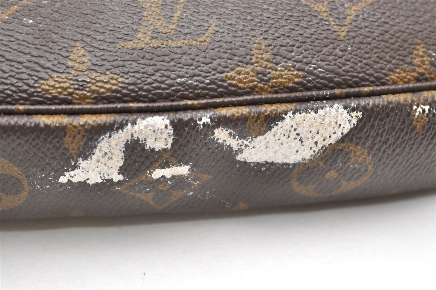 Authentic Louis Vuitton Monogram Pochette Accessoires Pouch M51980 LV 3615K