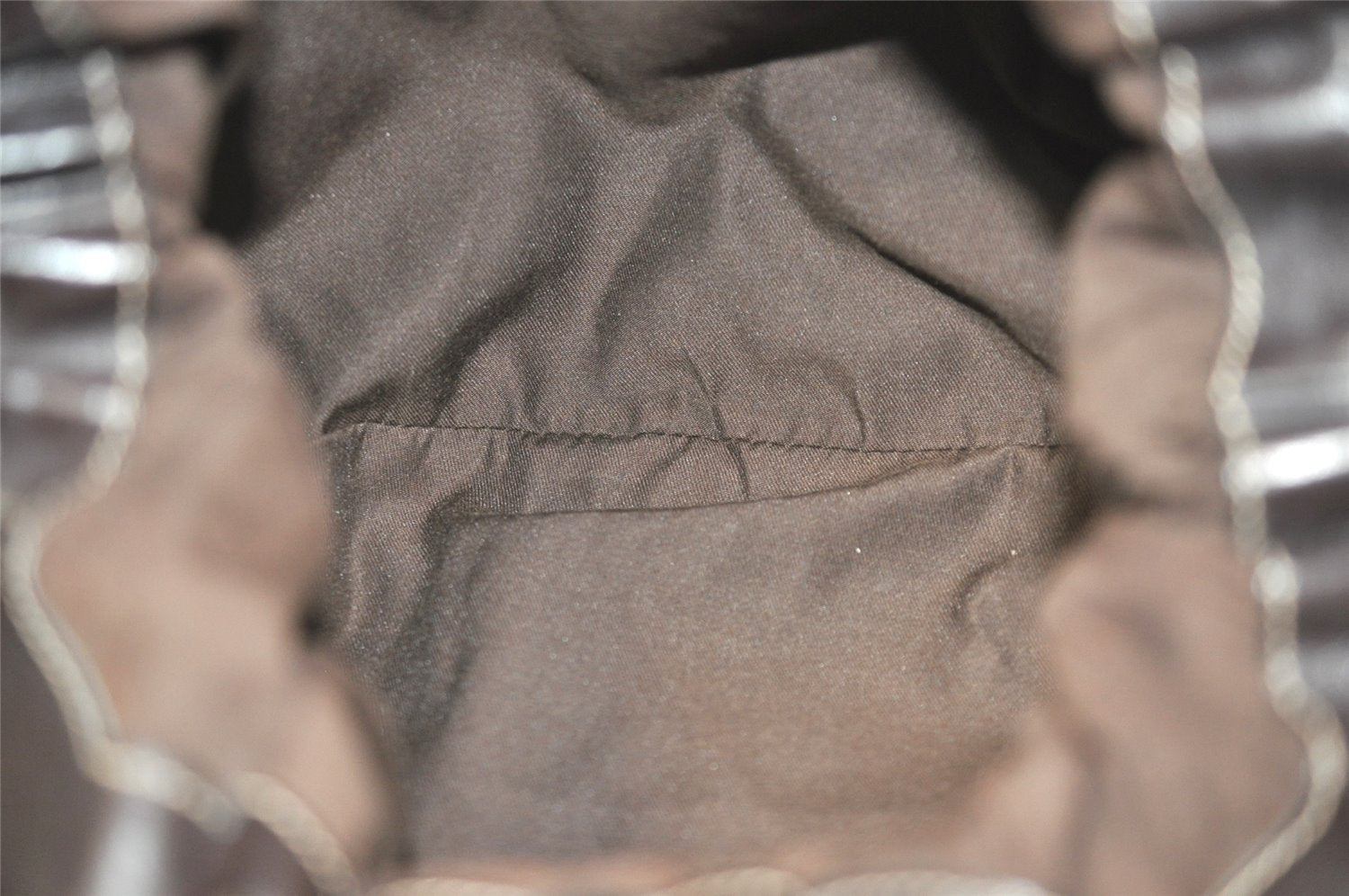 Authentic GUCCI Shoulder Hand Tote Bag GG Canvas Leather 203624 Brown 3616I